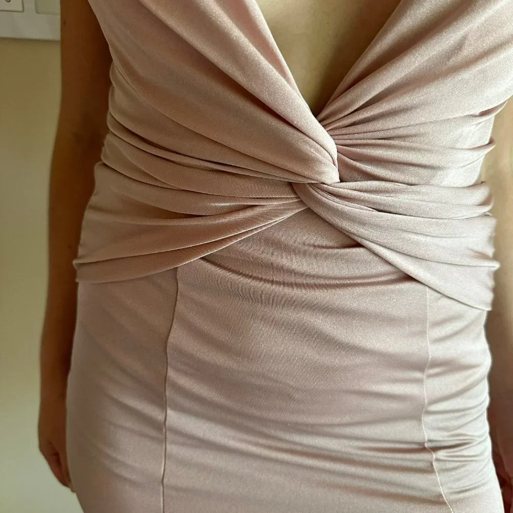 Fashion Nova Something‎ So Good Dress Mauve Small - Picture 5 of 8